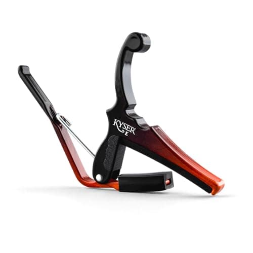 Kyser Kyser Quick-Change Capo for electric guitar, Sunburst (KGESNBA)