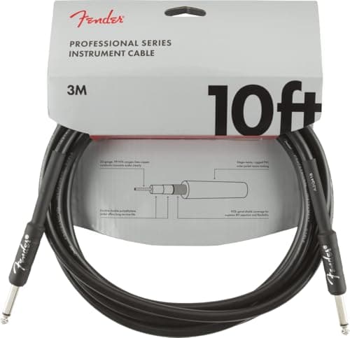 Fender Fender Professional Series Instrument Cable, 10′