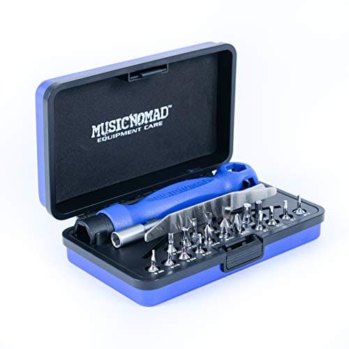 MusicNomad MusicNomad Premium Guitar Tech Screwdriver and Wrench Set, 26 pc