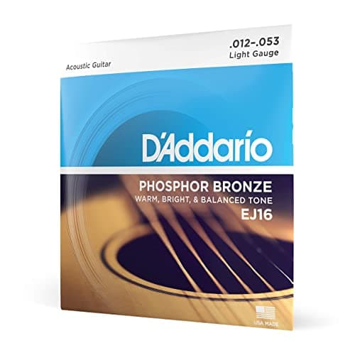 D'Addario D'Addario EJ16 Phosphor Bronze Light, 12–53