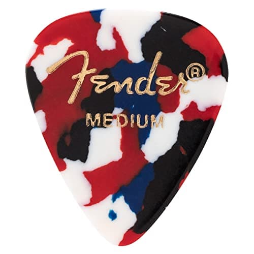 Fender Fender 351 Shape Classic Celluloid Picks, medium