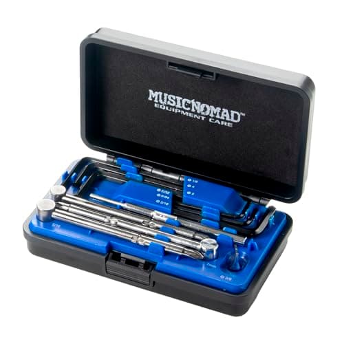 MusicNomad MusicNomad Premium Guitar Tech Truss Rod Wrench Set, 11 pc