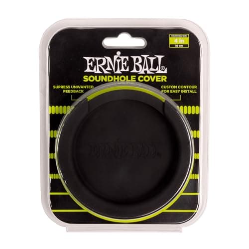 Ernie Ball Ernie Ball Acoustic Soundhole Cover, 4 in (P09618)