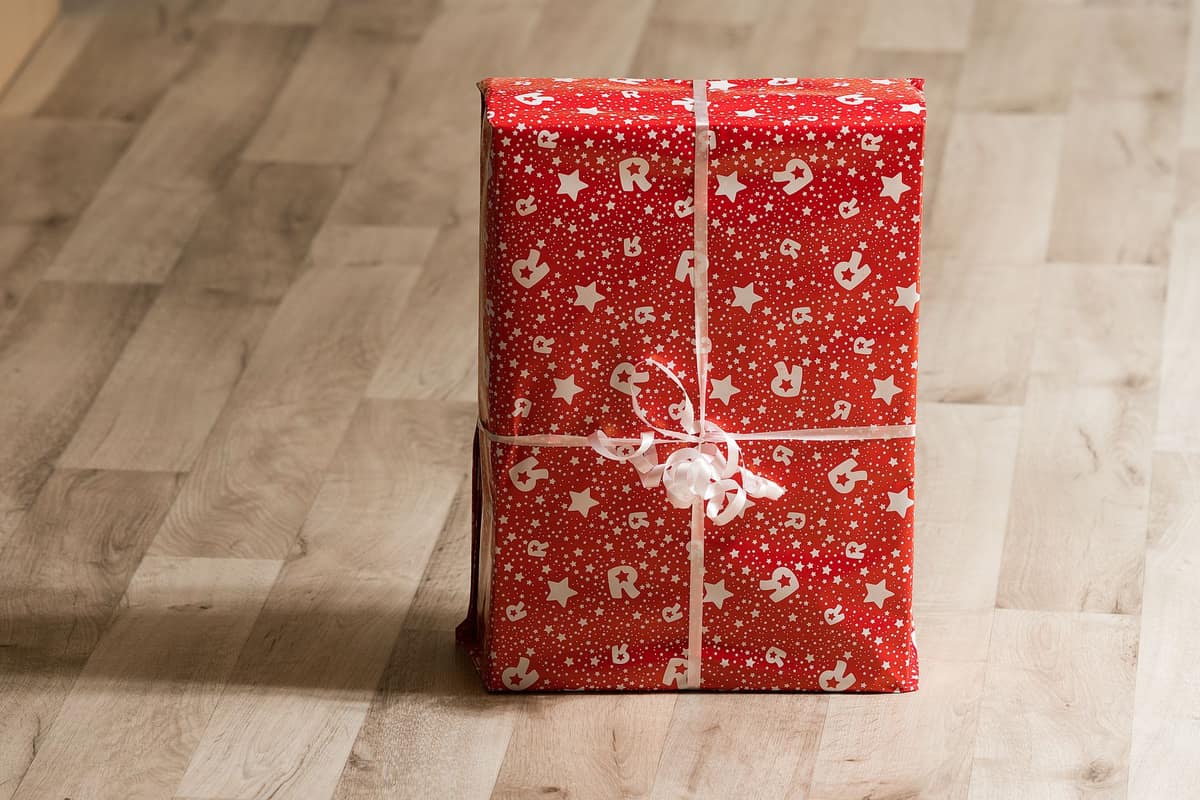 Guitar accessories gathered together as a gift set